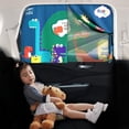 thumbnail image 2 of Car Sun Shade for Baby Kids Children Car Side Window Curtain Sun Glare Protection Cartoon Double Layer Printing Magnetic Curtain Car Sun Cover Car Interior Sun Blocker Blind Type B Rear Window, 2 of 5