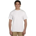 thumbnail image 2 of Fruit of the Loom Men's White Crew Neck T-Shirts, 3 Pack, 2 of 6