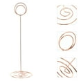 thumbnail image 3 of SEWCHICS 12Pcs Rose Gold Iron Number Place Cards Holder for Wedding Favors and Decorations, 3 of 8