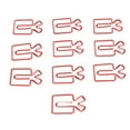 thumbnail image 1 of Shaped Paper Clips, Paper Clips Cute Style Slip Resistant  For Document, 1 of 8