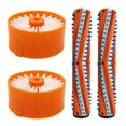 thumbnail image 1 of 4 Pcs Brosse à Rouleau Filtrant pour Black+decker Powerseries Sans Fil, 1 of 1