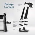 thumbnail image 4 of VR Headset Stand for Oculus Quest 2 Holder Touch Controller Display Stand Docking Station Black, Meta Quest 2/ Quest/ Rift / Rift S/ Samsung Odyssey VR Stand / Valve Index / HTC Vive / Valve Index, 4 of 8