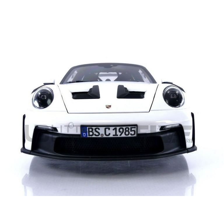 2022 Porsche 911 GT3 RS White with Pyro Red Stripes and