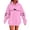 Pink, variant on Hoodies for Women Hoodie Heartbeat Horse Sweatshirt Hoodie Cute Western Horses Printed Pullover Hoodie Fall Long Sleeve Sports Tops Hemlock