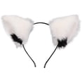 thumbnail image 1 of Diadema Sunnimix de oreja de gato para Festival Lolita blanco, 1 of 8