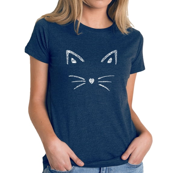Women's Premium Blend Word Art T-shirt - Whiskers
