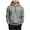 Gray, variant on Quarter Zip Hoodies Boys Casual Fall Winter Fashion Solid Color Long Sleeve Hooded Sweatshirts with Pocket, 14-15 Years