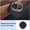 Black, variant on Ganfancp Foldable Car Door Cup Holder Clip-On Drink Rack Collapsible Automotive Water Bottle Mount Vehicle Interior Storage Accessory with Metallic Ring