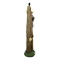 thumbnail image 3 of Rustic Black Bear Cubs Climbing Up Tree Ladder Standing Floor Lamp Statue 60"H, 3 of 8