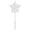 White, variant on 3D Printed Star Magic Tap-to-Pay Wand, Fluorescent Yellow NFC Contactless Credit Card Holder, 14in Fairy Wand Credit Card Holder for Easy Checkout, Novelty Magic Payment Wand for Makeup Organizers