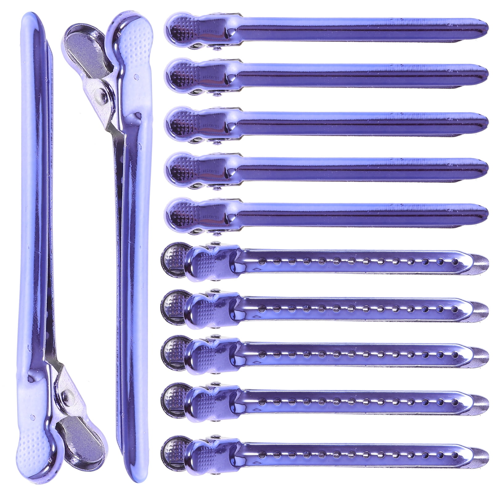 12pcs Hair Partition Clips Hair Sectioning Styling Clips Hairdressing Clamps