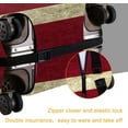 thumbnail image 4 of Vintage Flag Travel Suitcase Cover, US Flag Washable Luggage Cover M - Fits 22-24 inch luggage, 4 of 6