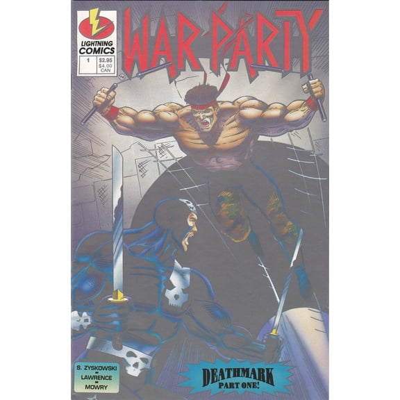 War Party #1A VF ; Lightning Comic Book