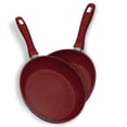thumbnail image 3 of Juego de Dos Sartenes FlavorStone 20 cm Y 24 cm Rojo., 3 of 4