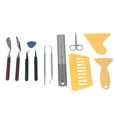 thumbnail image 4 of Kit d'Outils de Désherbage en Vinyle, Acier Inoxydable Résistant à l'Usure Large Applicabilité Poignée Ergonomique Outils de Désherbage en Vinyle avec Ciseaux pour le Lettrage, 4 of 8