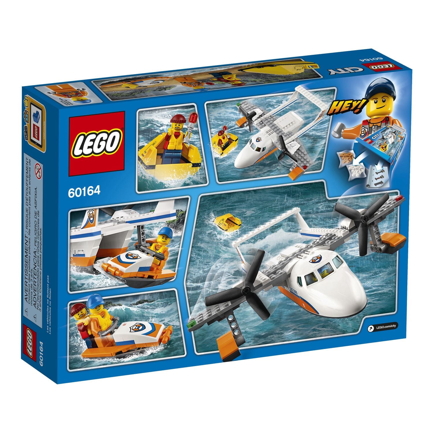 LEGO City Coast Guard - Sea Rescue Plane (60164)