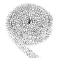 thumbnail image 2 of Diamond Mesh Wrap10yard/pack 10mm Silver Plastic Mesh Rhinestone Diamond Ribbon High-End Performance, 2 of 8