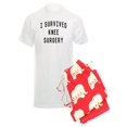 thumbnail image 1 of CafePress - I Survived Knee Surgery - Men's Light Pajamas, 1 of 1