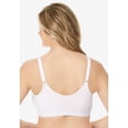 thumbnail image 2 of Catherines Women's Plus Size Wireless Front-Close Cotton Comfort Bra, 2 of 6