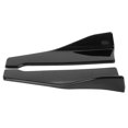 thumbnail image 2 of Universal Rear Diffuser, Reduce Air Resistance Rear Bumper Diffuser High Strength Not Easy To Break 2Pcs ABS Carbon Fiber  For Car, 2 of 8
