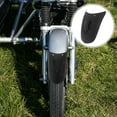 thumbnail image 1 of WASHWEPE Guardabarros Para Motocicleta Negro Resistente Contra Y Escombros Con Universal, 1 of 6