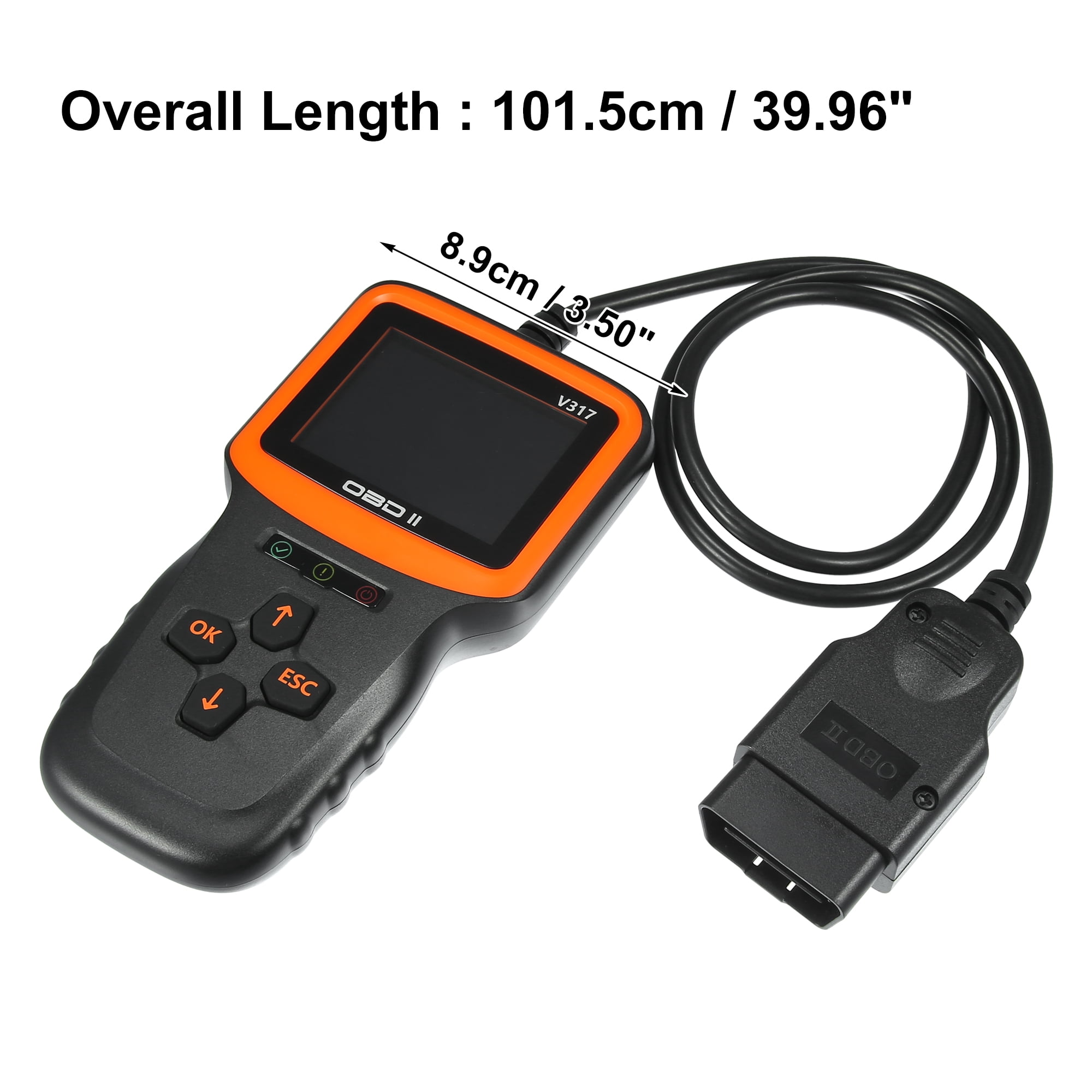 OBD2 Scanner Engine Code Reader Universal for 1996-Up Bluetooth Car Code Reader Diagnostic Tool Erase Check Engine Light