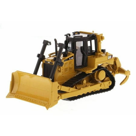 2019 Caterpillar D6R Track Type Tractor, Yellow - Diecast Masters 85607 - 1/64 Scale Diecast Model Toy (Best Track Spikes 2019)