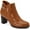Chestnut Smooth, variant on Giani Bernini Womens Artemyss Microsuede Heels Ankle Boots