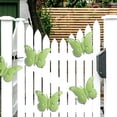 thumbnail image 6 of AURIGATE Butterfly Wall Decor, 3D Iron Hanging Butterfly Art Sculpture for Home Living Room Patio Garden Decor, 6 of 7