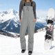 thumbnail image 5 of RKSTN Womens Snow Bibs Overalls Insulated Ski Bibs Snow Suit Waterproof Windproof One Piece Snow Pants Women Solid Plus Size Snowboarding Overalls Outdoor Sports Winter Ski Jumpsuit Suspender Pants, 5 of 10
