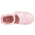 thumbnail image 3 of Toms Alpargata Kid's Ankle Strap With Bow On Back Ballerina In Pink Size 7, 3 of 5