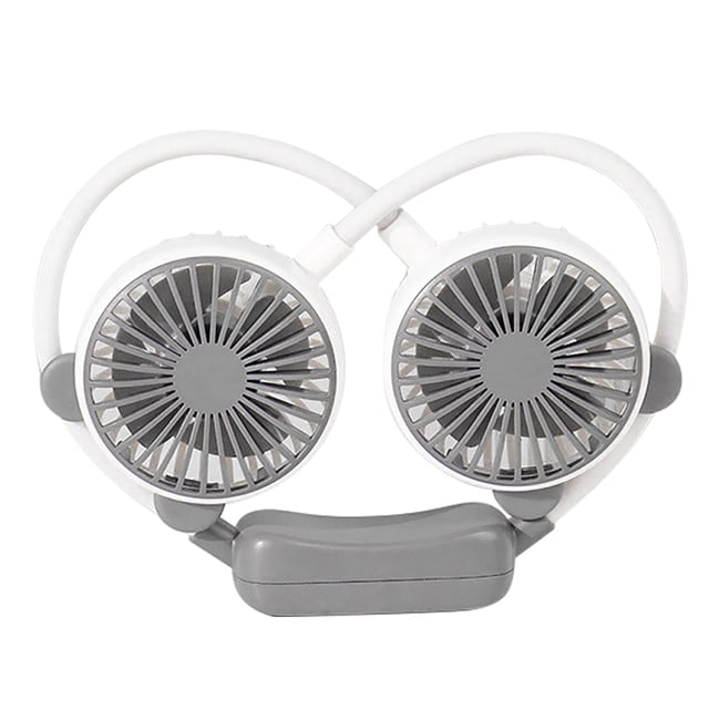 Ventilador De Cuello Portátil, Ventilador De Cuello Libre De Manos Recargable Por USB Para Viajes