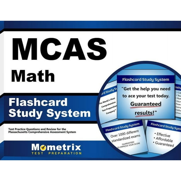 McAs Math Flashcard Study System : McAs Test Practice Questions & Exam Review for the Massachusetts Comprehensive Assessment System (Cards)