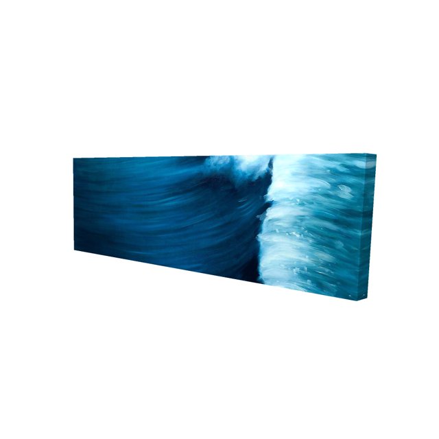 Wave - Toile 16"x48 Pouces - Impression à la Demande
