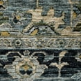 thumbnail image 4 of HomeRoots Blue Grey Beige Tan Green And Gold Oriental Power Loom Stain Resistant Area Rug, 4 of 5