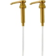 thumbnail image 1 of Set de 2 bombas dosificadoras para jarabe PERMINKS para botellas de 750 ml, color dorado, 1 of 7