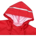 thumbnail image 4 of Kids Baby One Piece Rainsuit Waterproof Coverall with Hood Jumpsuit 2-12 Years, 4 of 8