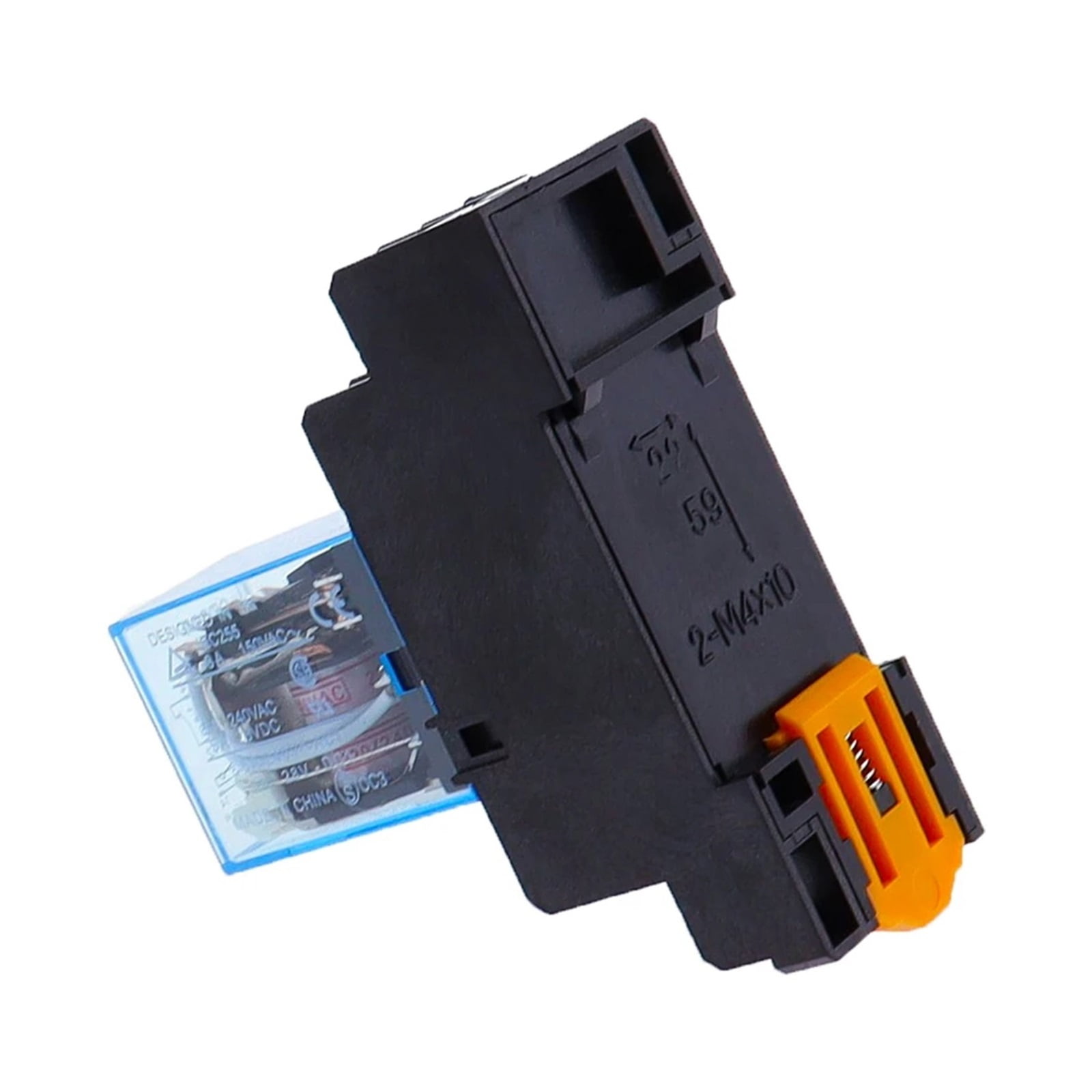 1 set MY4 small Electromagnetic relay Power Relay DC12V DC24V AC110V AC220V Coil 4NO 4NC DIN Rail 14 pins + Base Mini relay