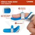 thumbnail image 2 of Férula para Dedo Tipo Rana Magnimed Ajustable 3 Piezas Talla Mediana, 2 of 4