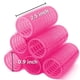 thumbnail image 2 of Rulos para el cabello, paquete de 12 rulos de peluquería con agarre automático, peinado rizado casero, los colores pueden variar, mediano, 2 of 5