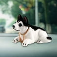 thumbnail image 5 of Hovmgk Shaking Dog Car Ornament, Nodding Dog Resin Car Decoration, Cute Bobblehead Dog for Car Interior, Fun & Adorable Car Accessory, Ideal Gift for Dog Lovers, Perfect for Travel & Office, 5 of 6
