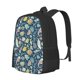 thumbnail image 1 of Balery Underwater Creature Mochila para hombre y mujer - Tela Oxford 600D resistente - Gran capacidad, resistente al agua, ideal para la escuela, viajes y senderismo, 1 of 6