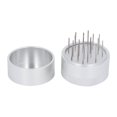 thumbnail image 4 of ZOUSSIQI Coffee Needle Distributor with Base Effective Dispersion Rust Resistant Stainless Steel Hand Coffee Stirrer Silver 58mm/2.3in JU316-102004, 4 of 13