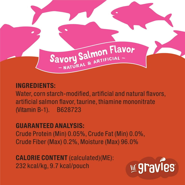 Purina Friskies Lil' Gravies Lickable Cat Treats, Soft Salmon