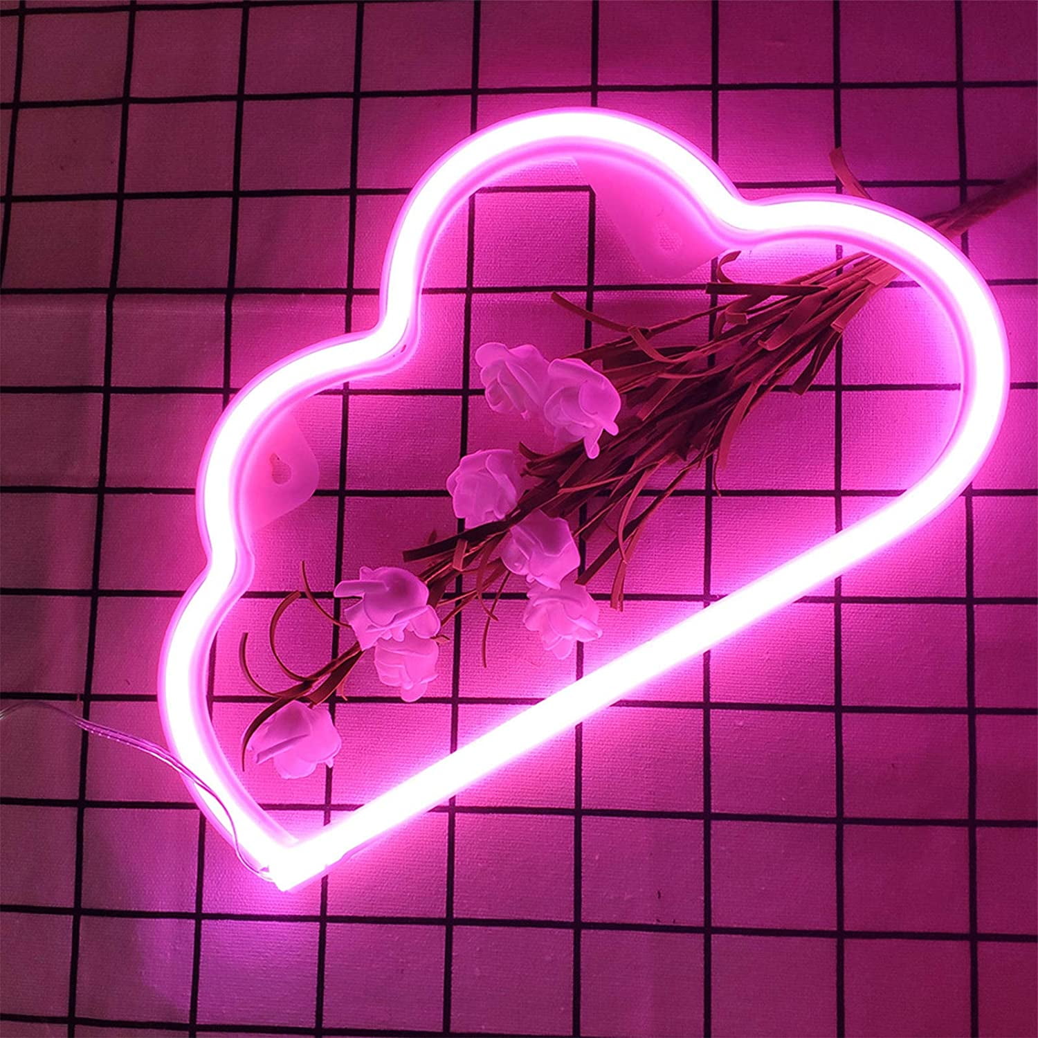 LED Neon Sign Lamp Battery USB Powered Night Light Xmas Wedding Room Wall Decor LED Neon Sign Lamp Battery USB Powered Night Light Xmas Wedding Room Wall Decor