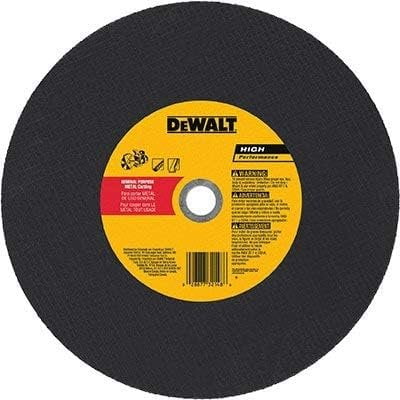 High Speed Wheels - 14"x5/32"x20mm metal portable saw cut-off wheel [Set of 10]