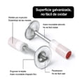 thumbnail image 4 of Clavos Redondos Para Pistola De Clavos, 100 Piezas plata, 4 of 5