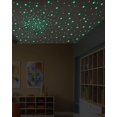 thumbnail image 4 of Pegatinas Greingways con estrellas que brillan en la oscuridad, 201 unidades, para niños, 4 of 7