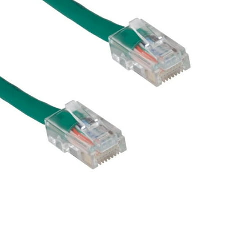 Category 6 Patch Cable - Kentek 3 Feet FT CAT6 UTP Assembled Type Patch Cable 24 AWG 550 MHz Category 6 Unshielded Twisted Pair Assembly Enchanced Ethernet RJ45 Network Internet Cord Green