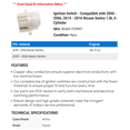 thumbnail image 2 of Ignition Switch - Compatible with 2000 - 2006, 2014 - 2016 Nissan Sentra 1.8L 4-Cylinder 2001 2002 2003 2004 2005 2015, 2 of 2